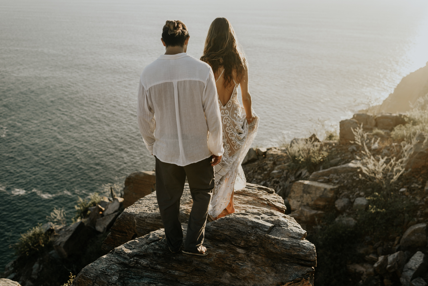 Couples Anniversary Adventure Session on the Baja California Sur Coast in Mexico