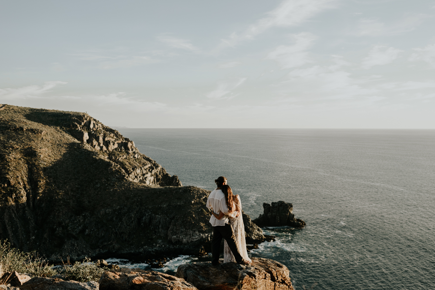 Couples Anniversary Adventure Session on the Baja California Sur Coast in Mexico