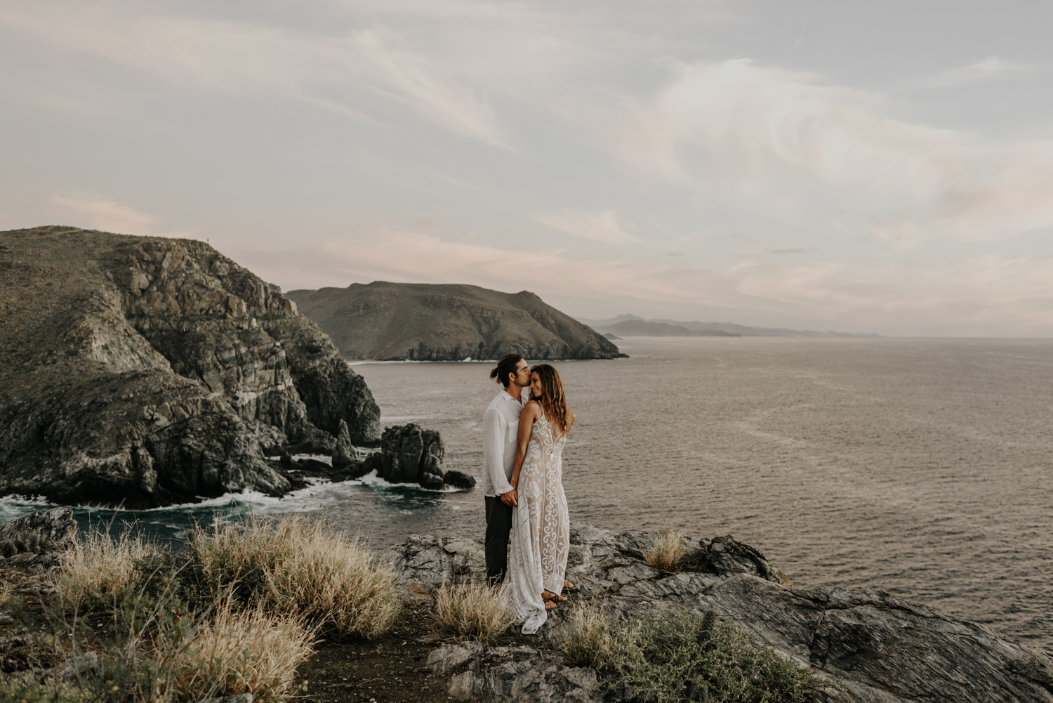 Couples Anniversary Adventure Session on the Baja California Sur Coast in Mexico