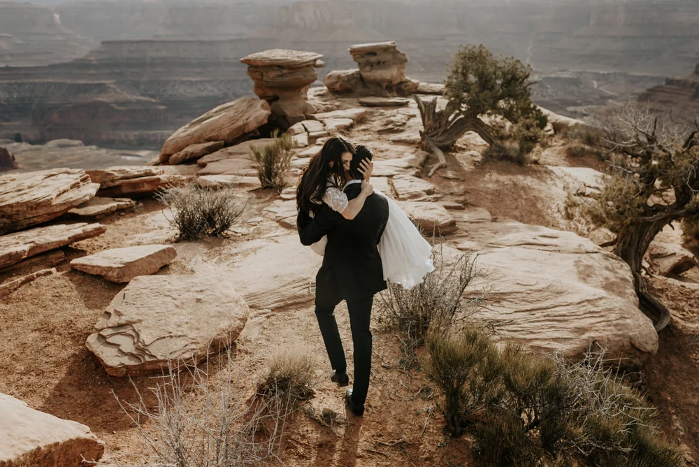 Elopement in Moab, Utah