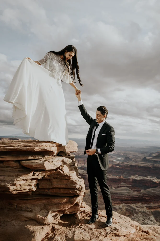 Couples Adventure Session in Moab, Utah