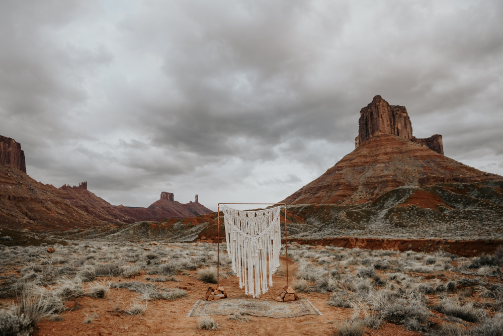 Moab, Utah Elopement Ceremony Ideas