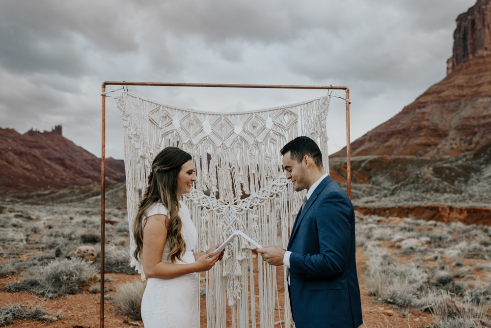 Moab, Utah Vow Renewal Photos