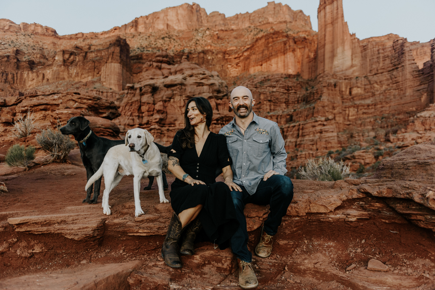 Couples and dogs photos