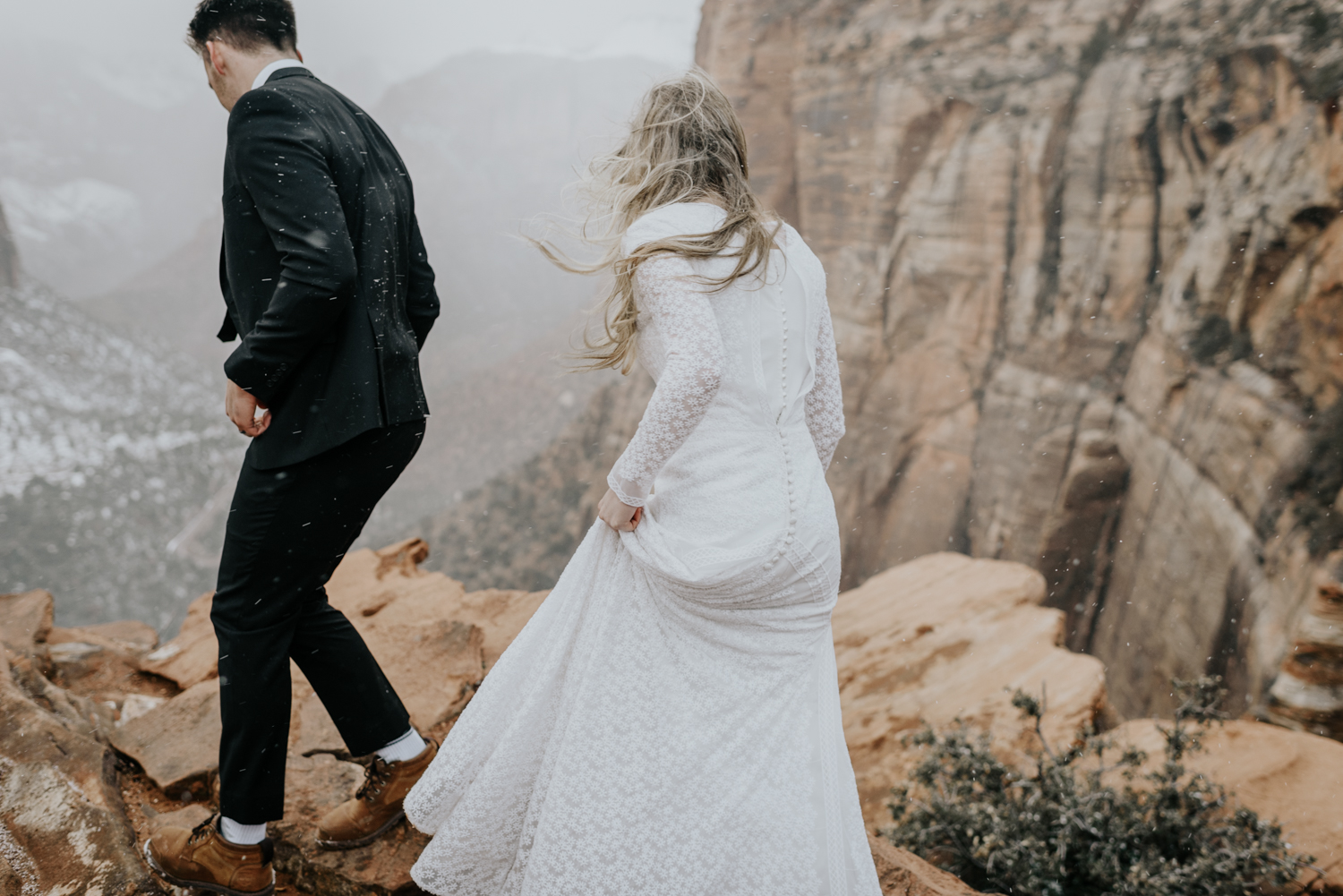 Zion National Park Elopement Photography