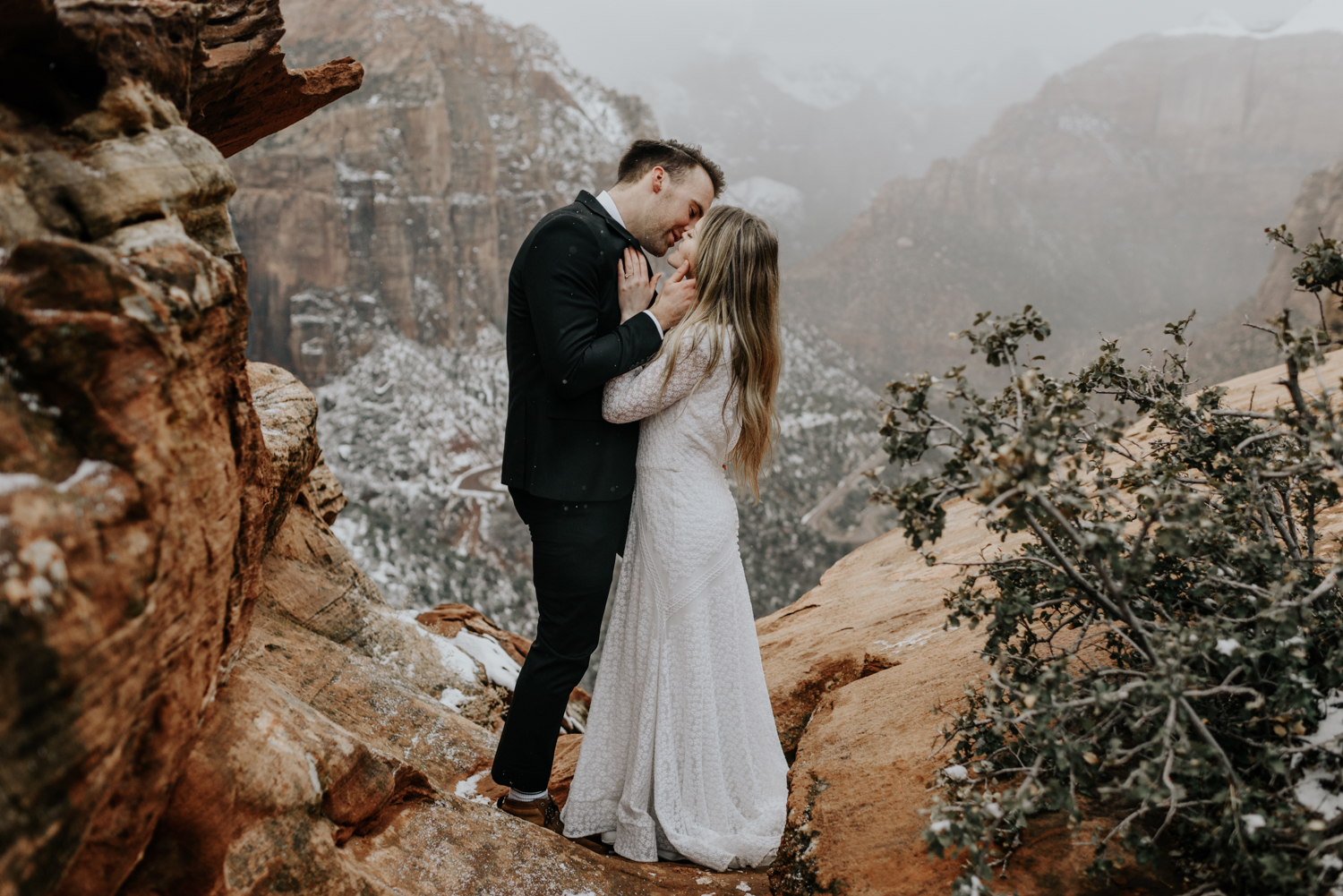 Outdoor lovers at Zion National Park