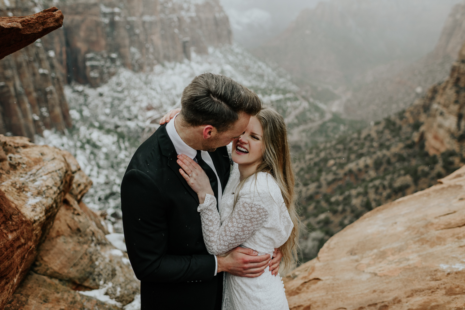 Adventurous Couples Session Zion Park