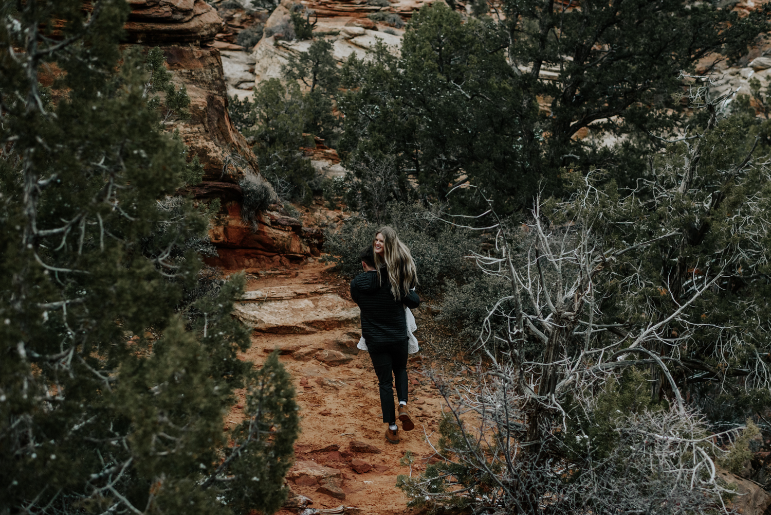 Zion National Park Locations Photography Session Adventurous Couples