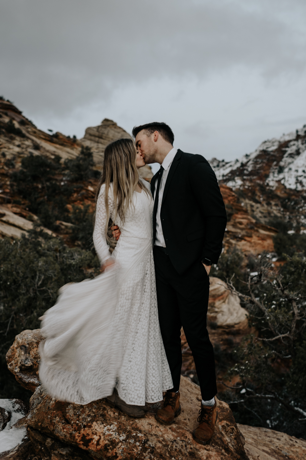 Zion National Park Secret Elopement Locations