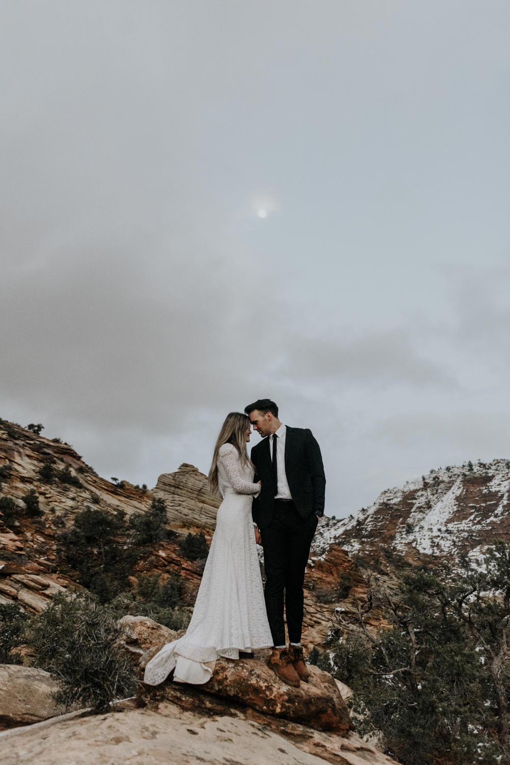 Zion National Park Secret Elopement Locations