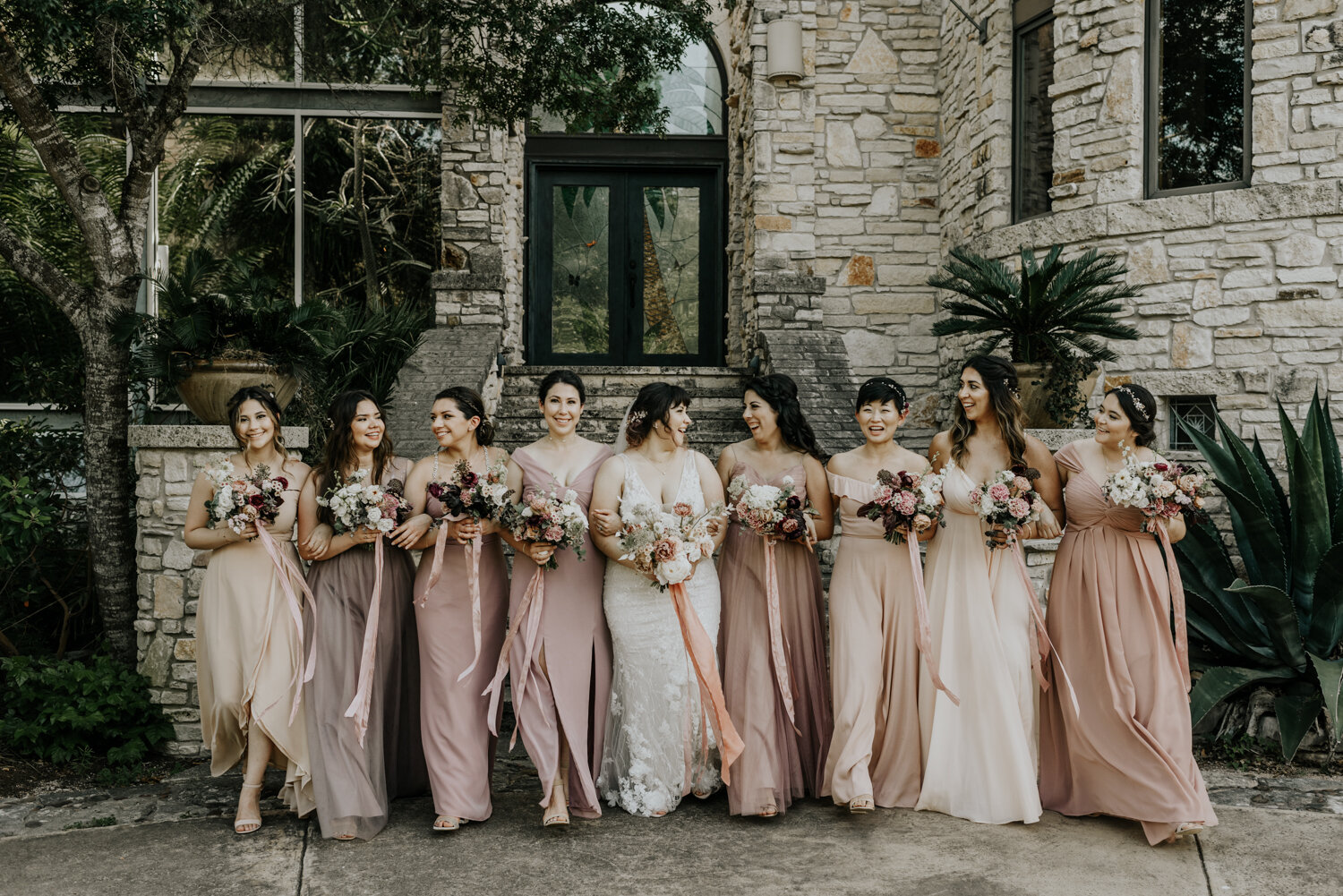 Modern Bridesmaid Dresses in Austin, Texas