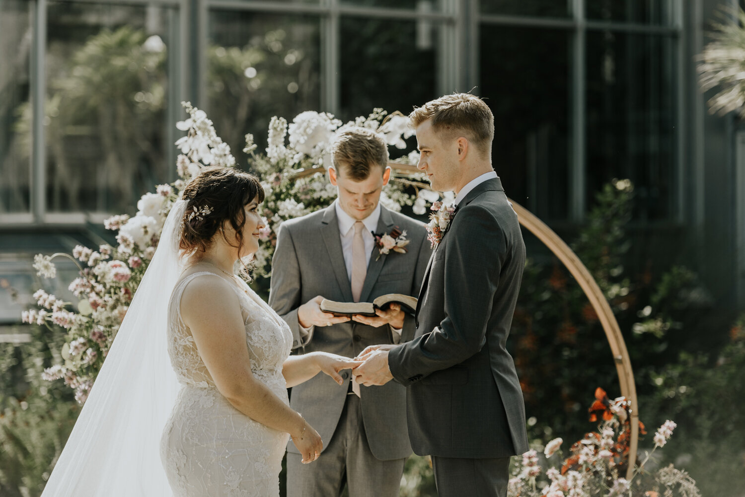 Modern Wedding Ceremony in Austin, Texas