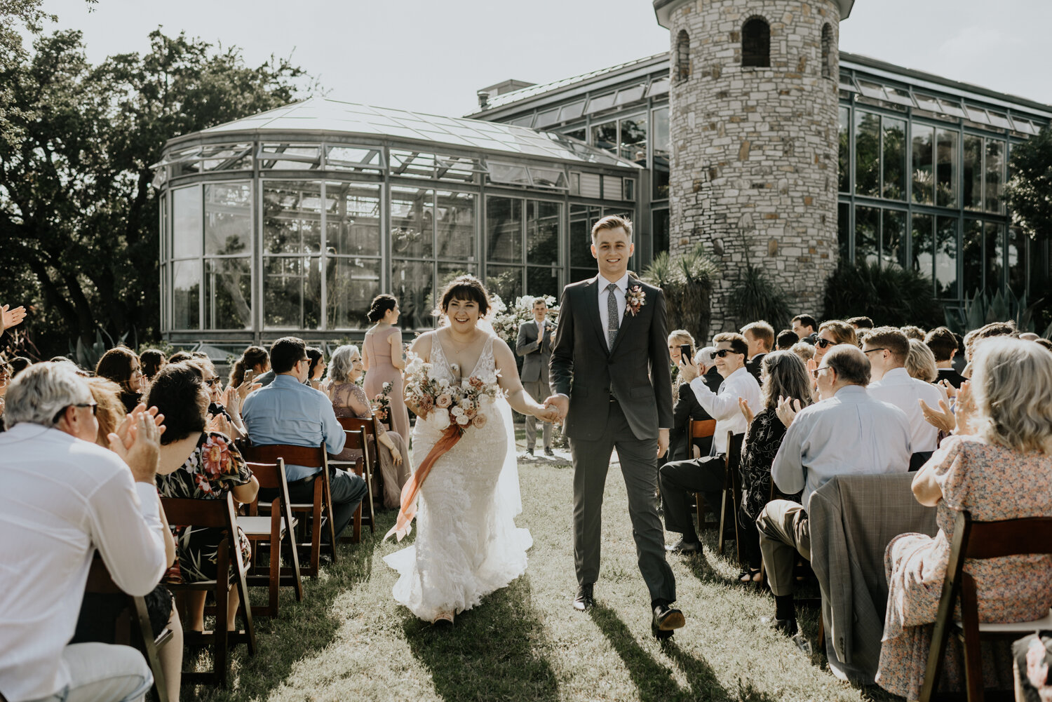 Modern Intimate Wedding Ceremony in Austin, Texas