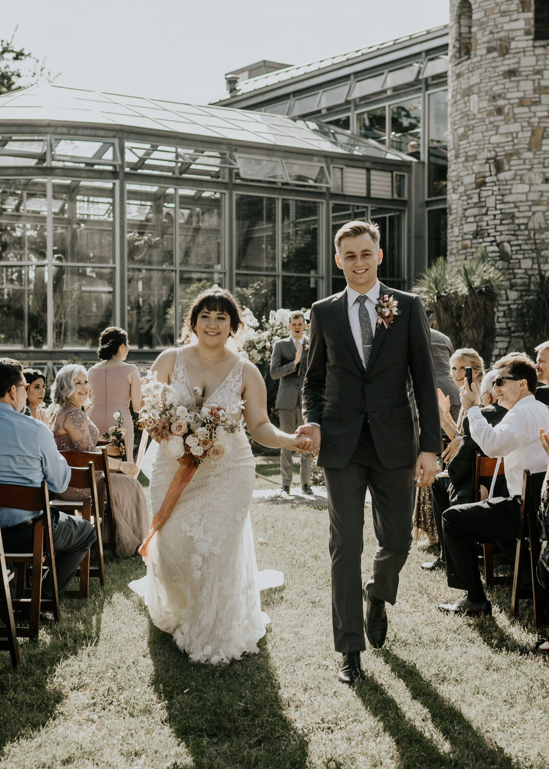 Modern Intimate Wedding Ceremony in Austin, Texas