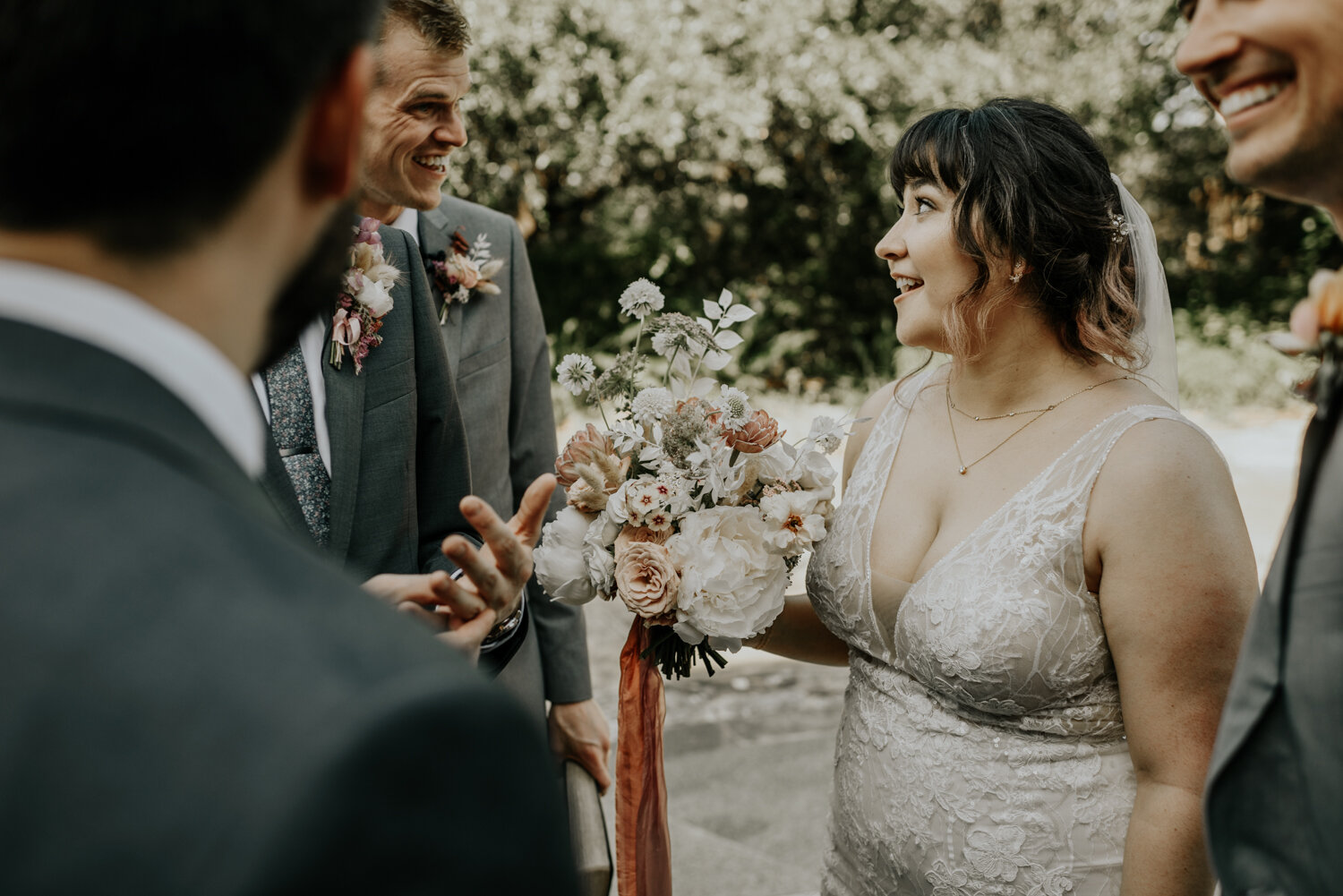 Modern Intimate Wedding Ceremony in Austin, Texas