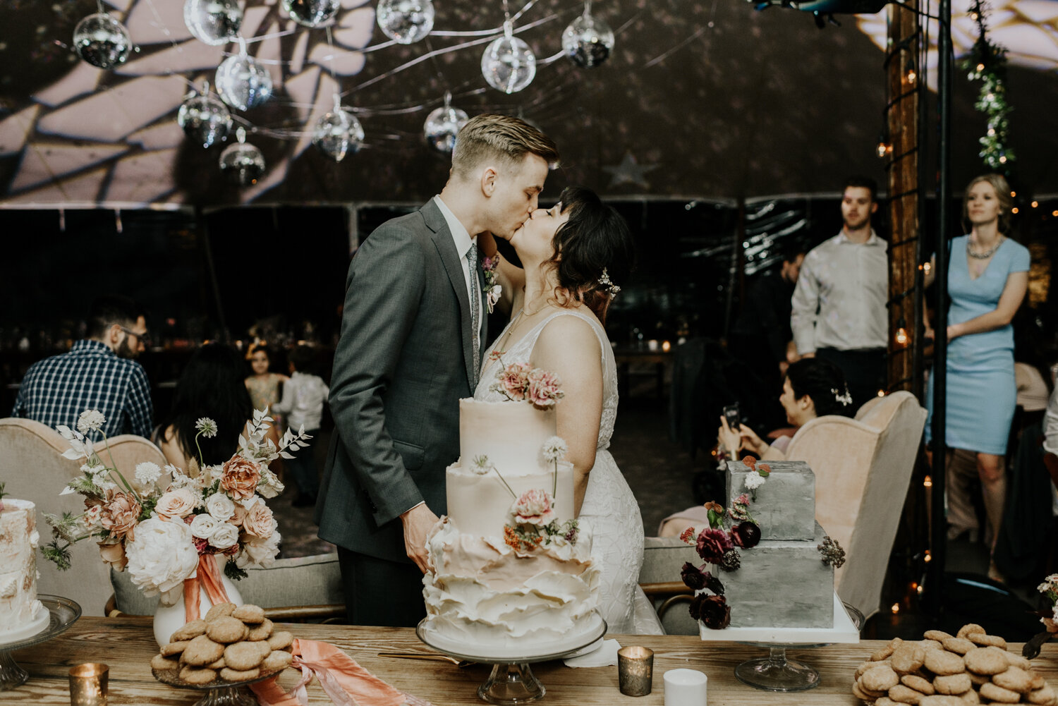 Cake Cutting Wedding Reception Traditions in Austin, Texas