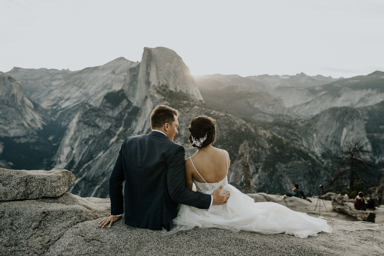 Half Dome Adventure Elopement in Yosemite National Park