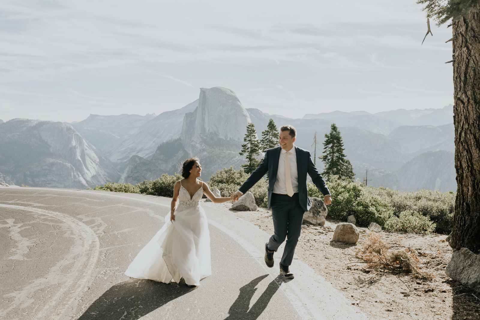 Half Dome Elopement Photos