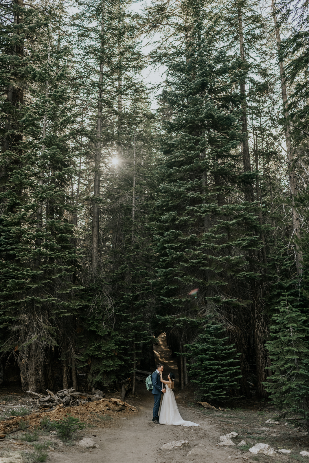 Hiking Elopement Yosemite in National Park