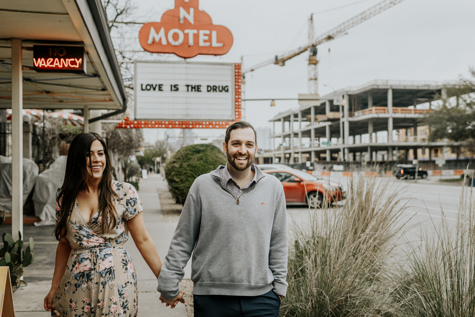 South Congress Engagement Photography