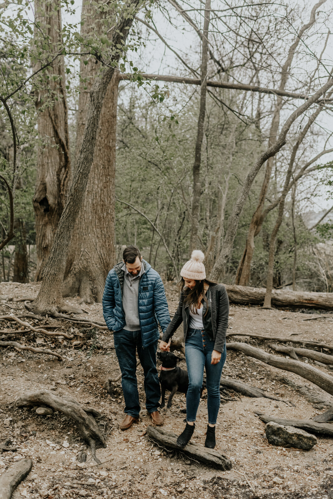 Red Bud Isle in Austin, Texas Engagement Session