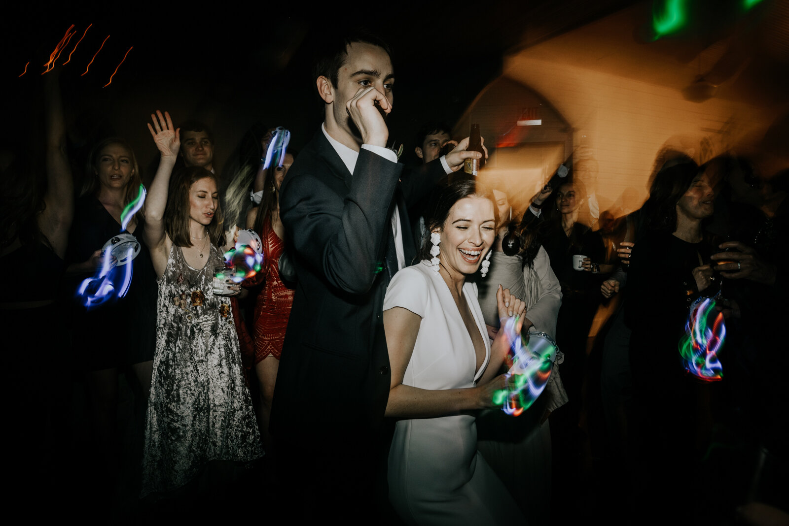 Austin, Texas Unique Wedding Reception Dancing Photos