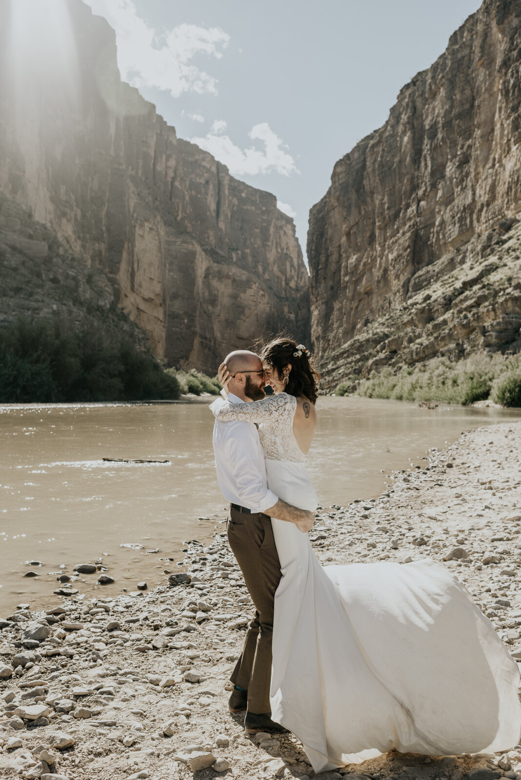  Big Bed National Park, Santa Elena Canyon Wedding Photography