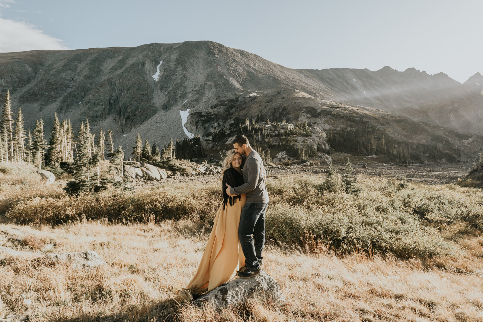 Indian Peaks Wilderness Area Couples Photo Session