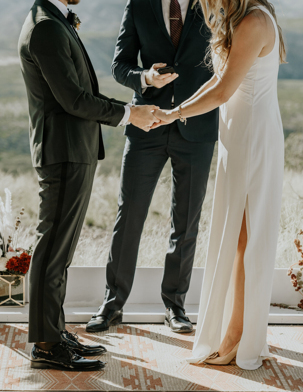 West Texas Intimate Wedding Ceremony