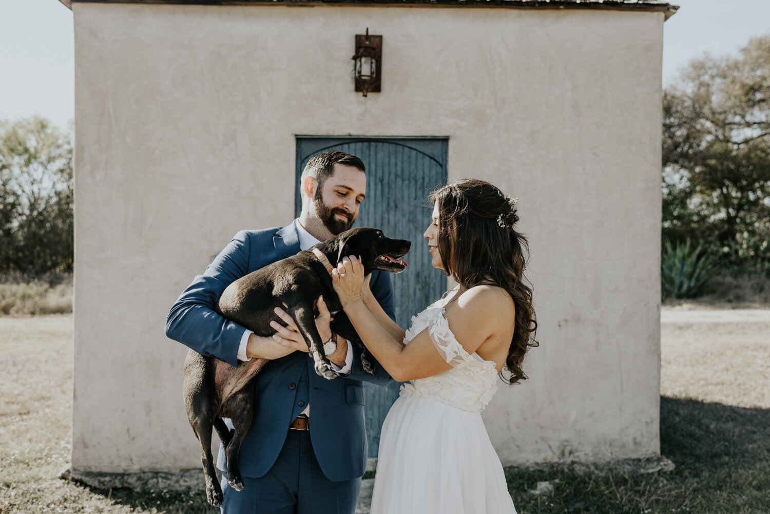 Austin Texas Small Intimate Weddings with dogs