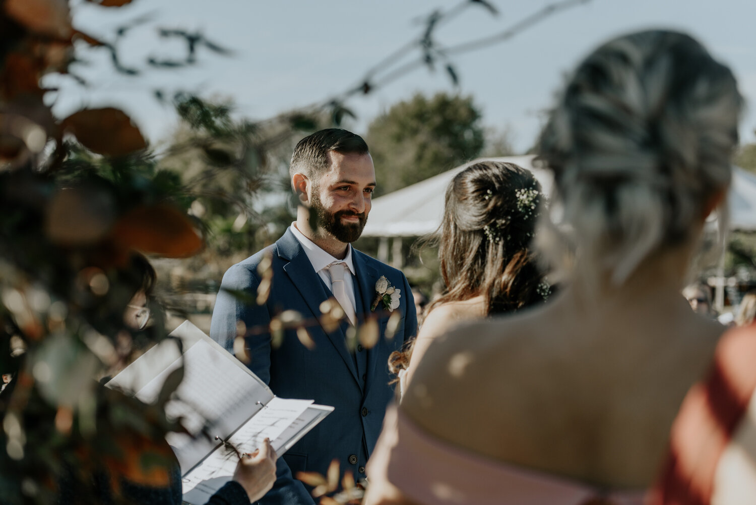 Austin, Texas Intimate Wedding Ceremony Photography