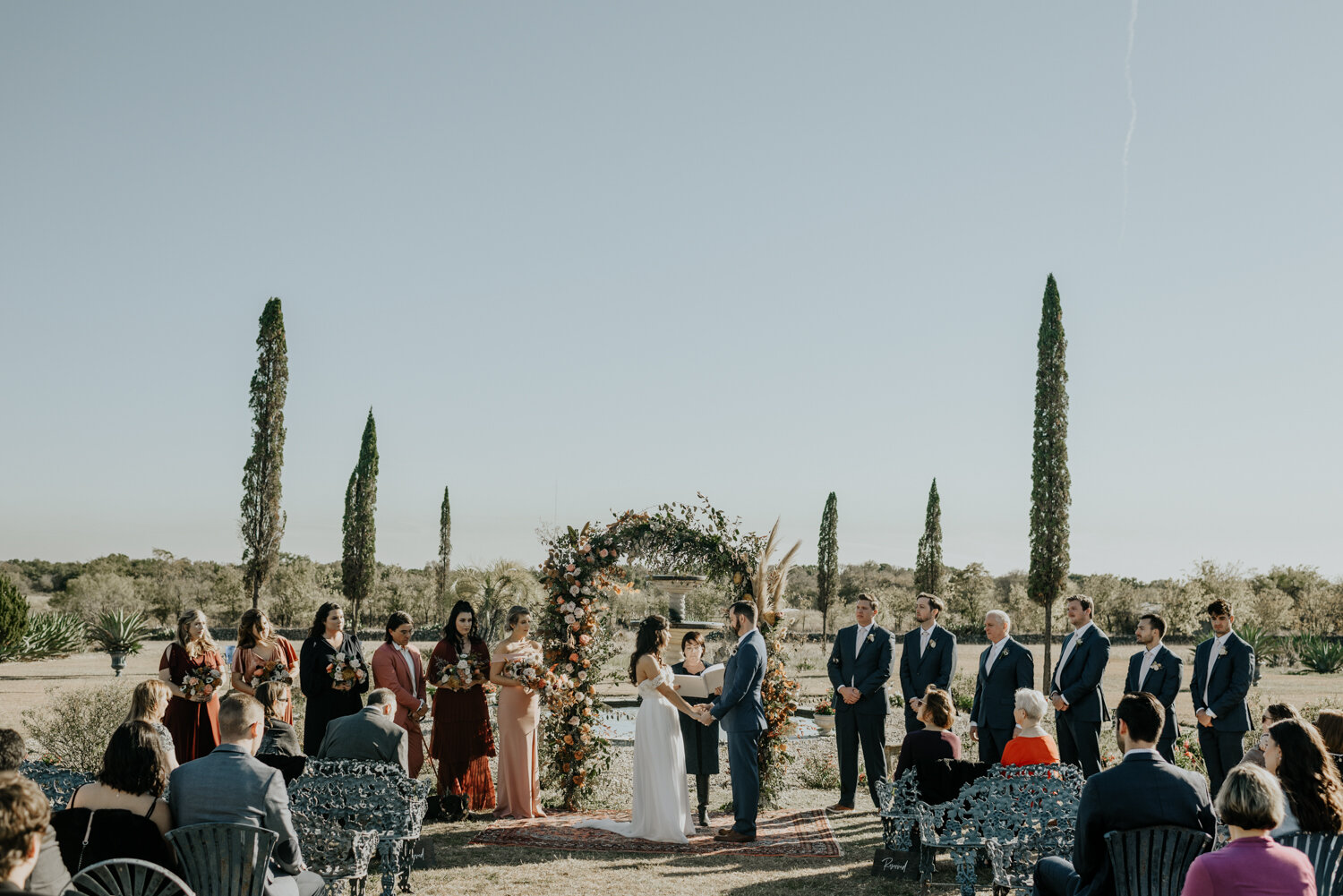 Austin Intimate Wedding Ceremony Photos