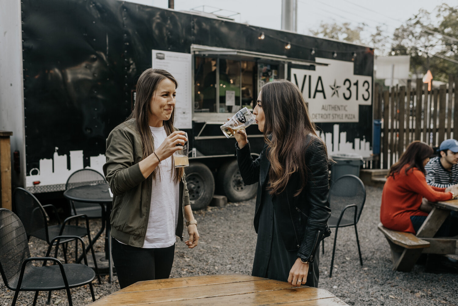 Via 313 Pizza Austin, Texas Engagement Photography