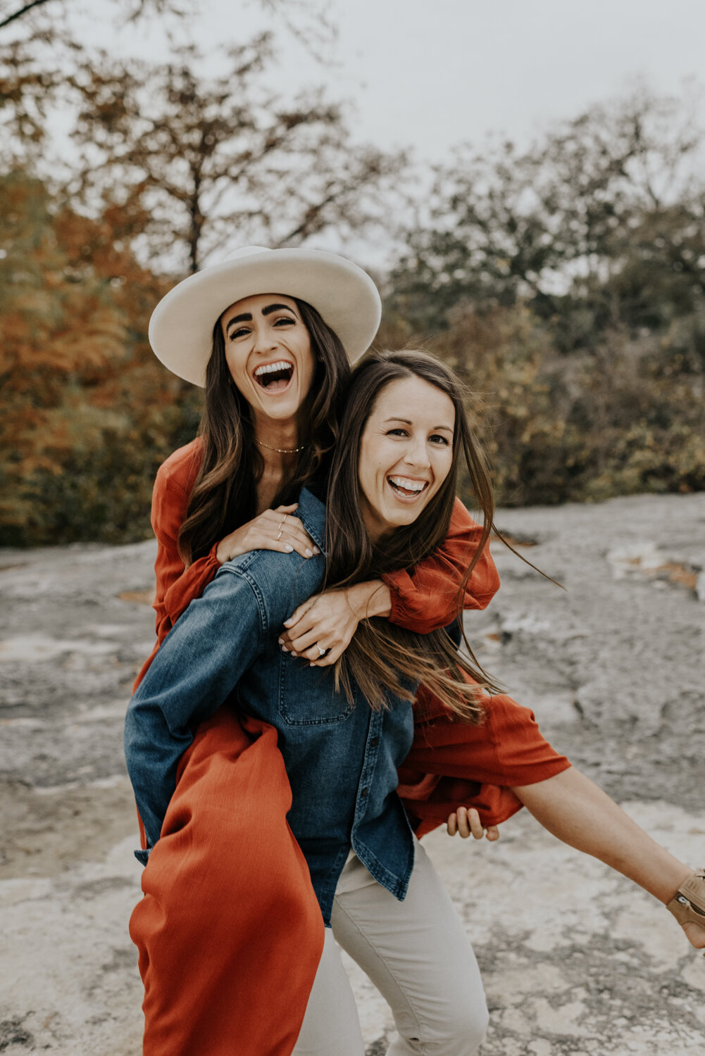 McKinney Falls in Austin, Texas Cute Couple Photos