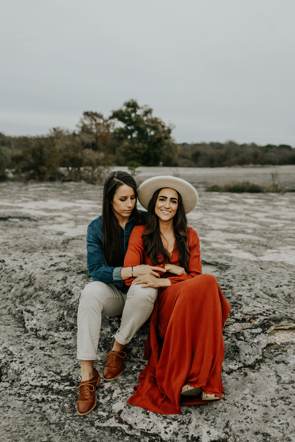 McKinney Falls in Austin, Texas Cute Couple Photography