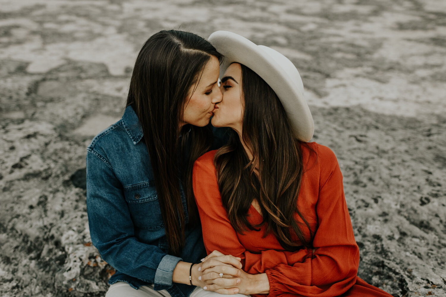 McKinney Falls in Austin, Texas Cute Couple Photography