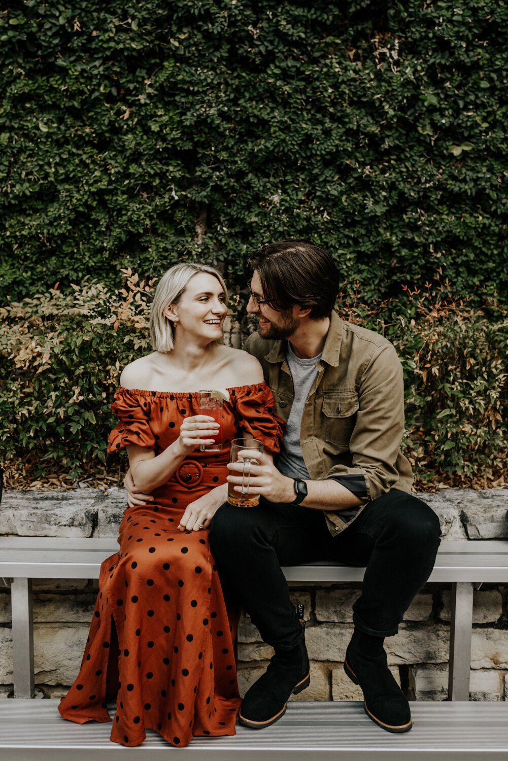 Easy Tiger in Austin, Texas Engagement Photos