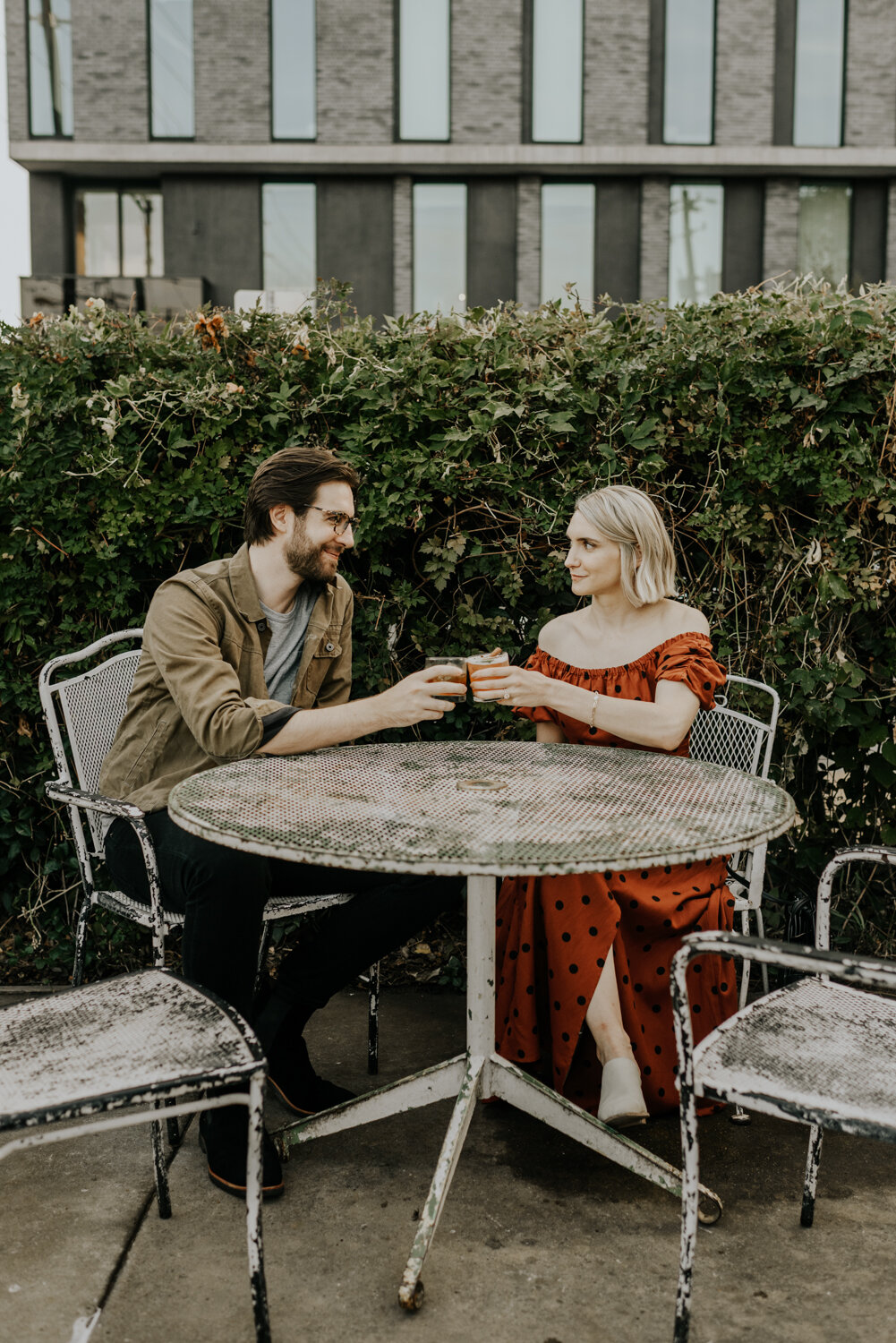 Whisler's Bar in Austin, Texas Engagement Photography
