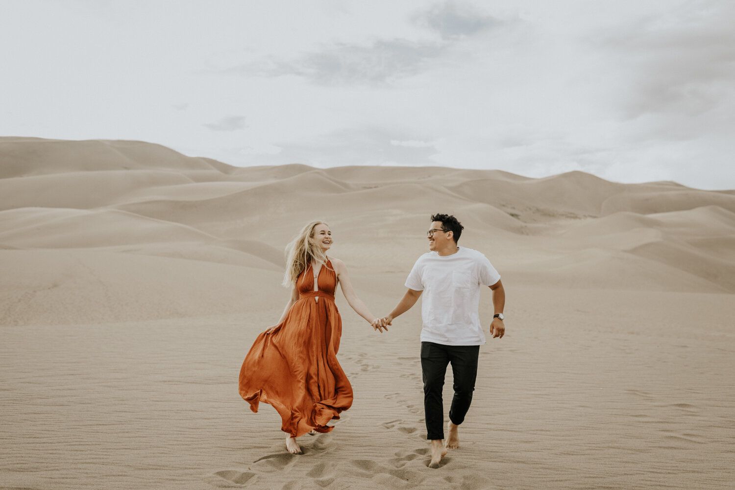 Great Sand Dunes National Park and Preserve Engagement Photography