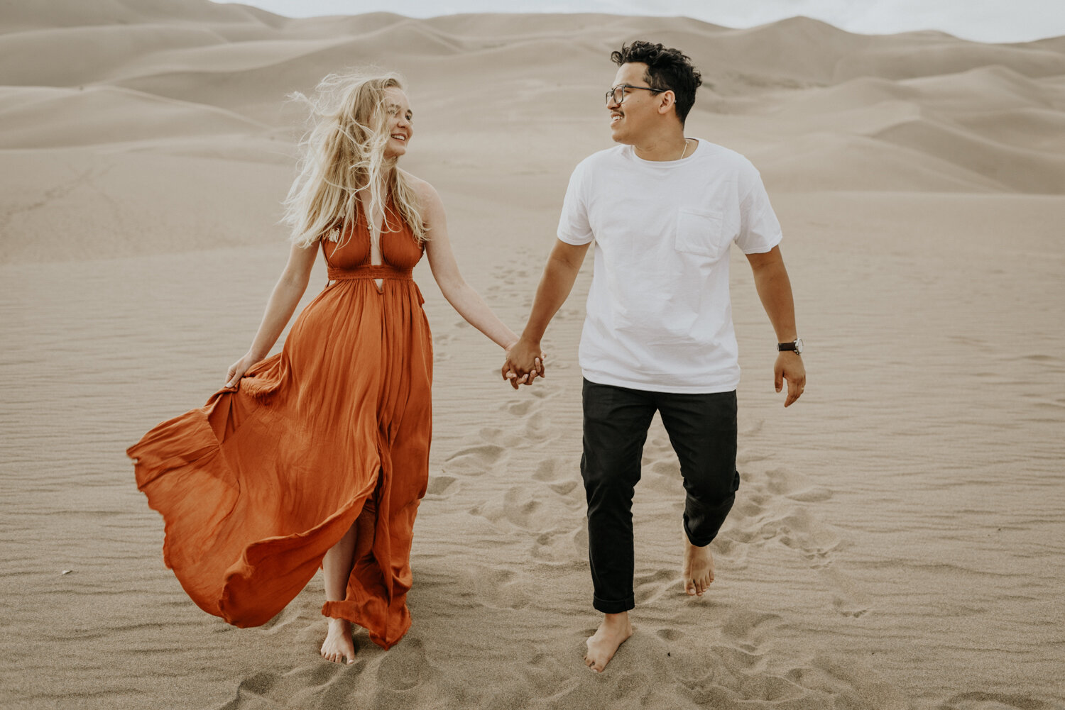 Great Sand Dunes National Park and Preserve Engagement Photography