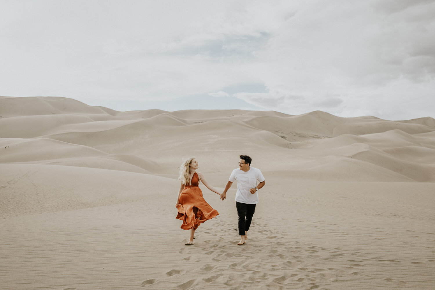 Great Sand Dunes National Park and Preserve Engagement Photos