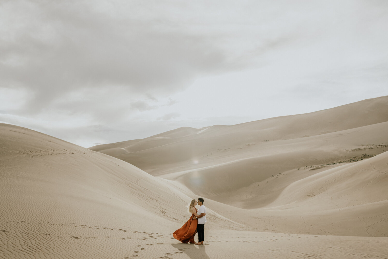 Great Sand Dunes National Park Engagement Photos