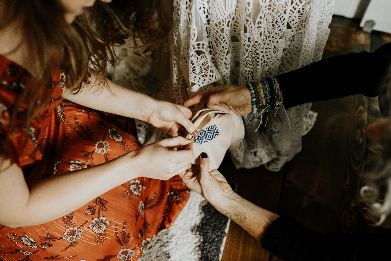 Breckenridge, CO Meaningful Getting Ready Elopement Day Photos of Bride