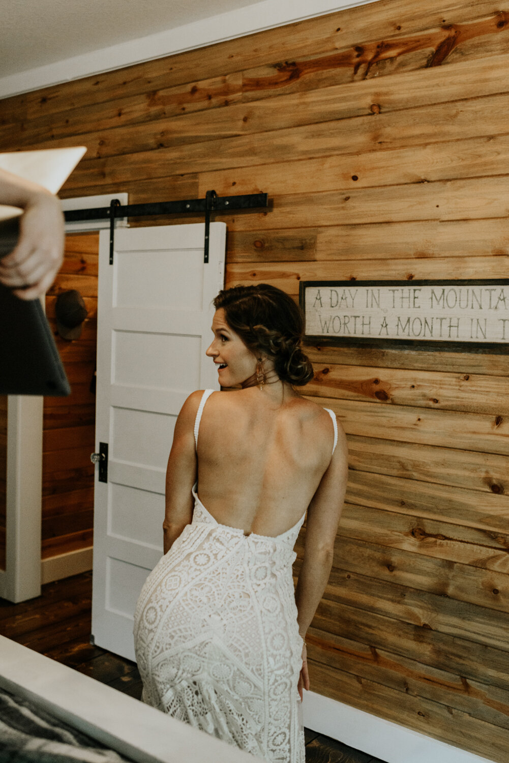 Breckenridge, CO Meaningful Getting Ready Elopement Day Photos of Bride