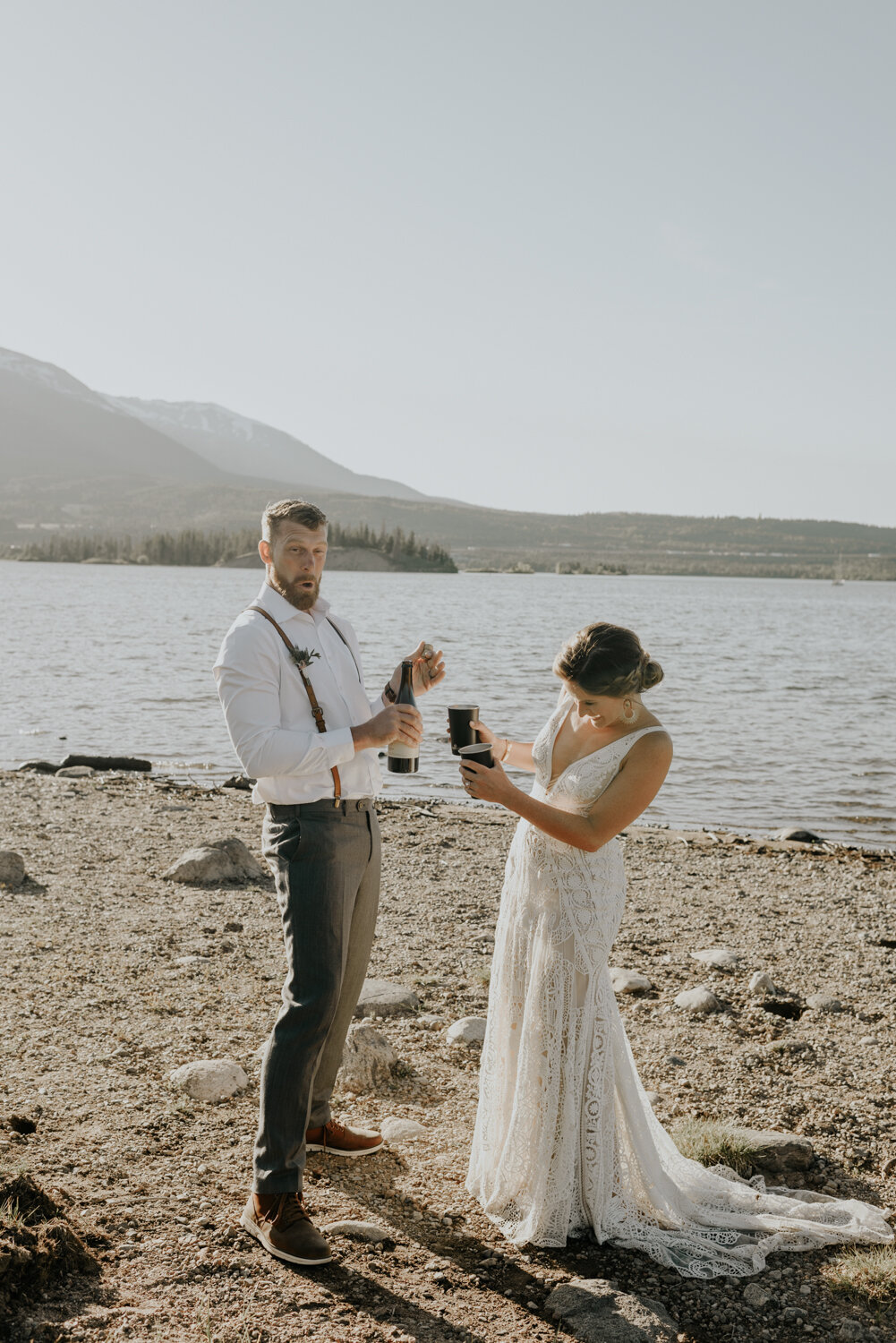 Lake Dillon Unique Elopement Celebration Ideas