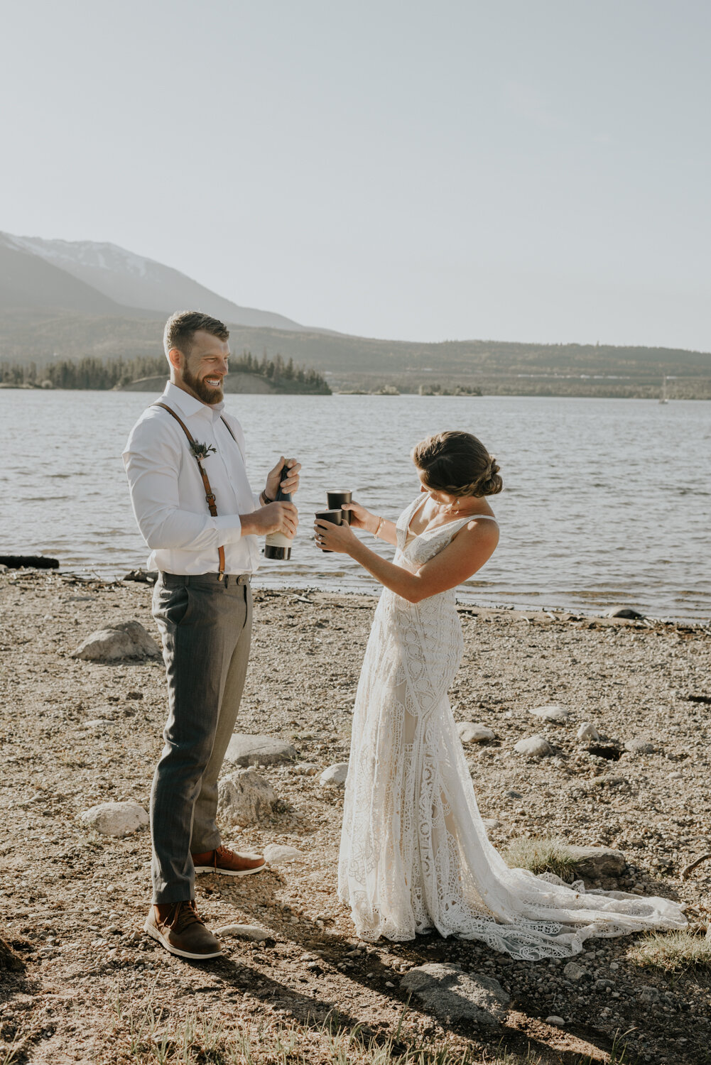 Lake Dillon Unique Elopement Celebration Ideas