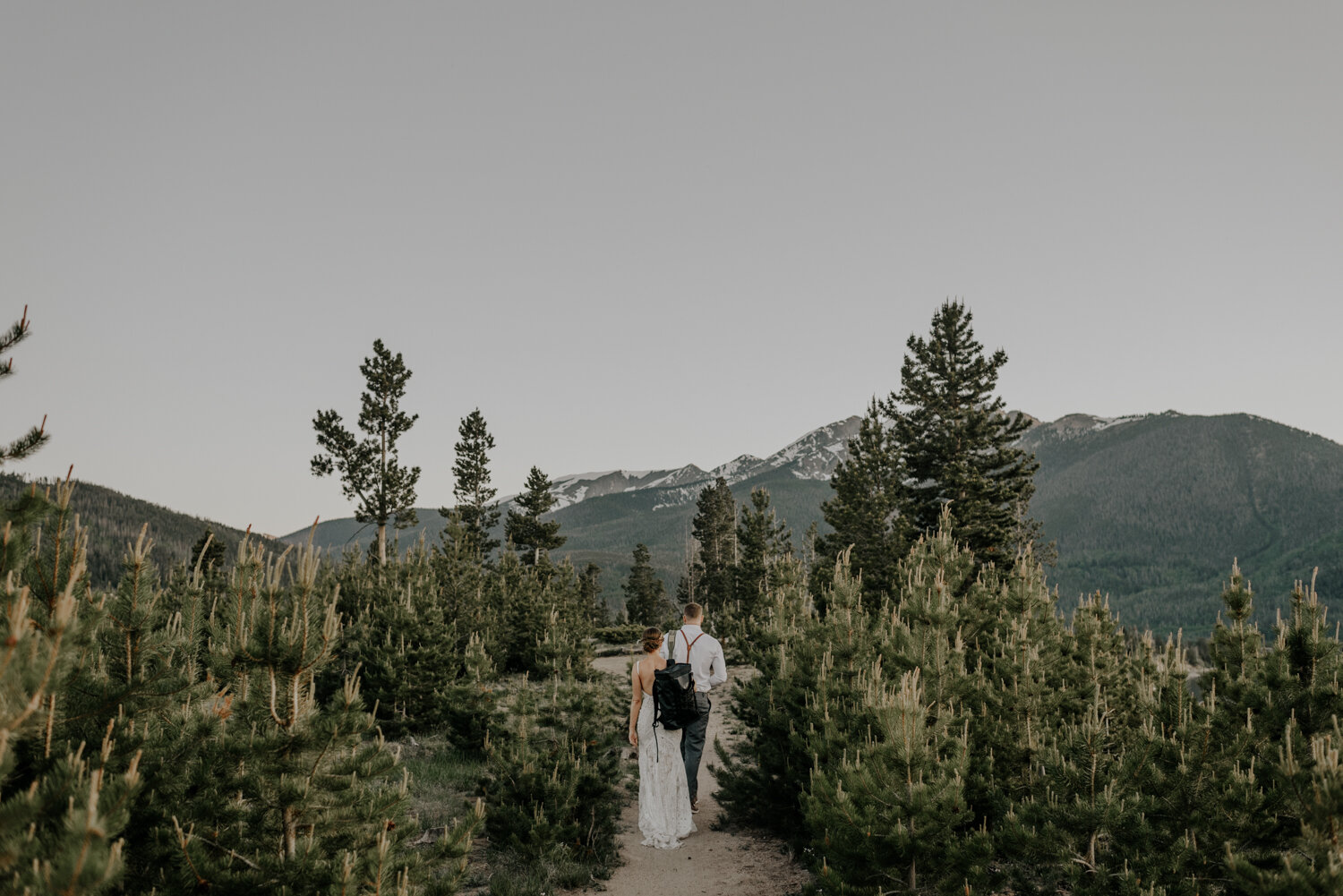 Lake Dillon in Breckenridge, CO Elopement Wedding Photography