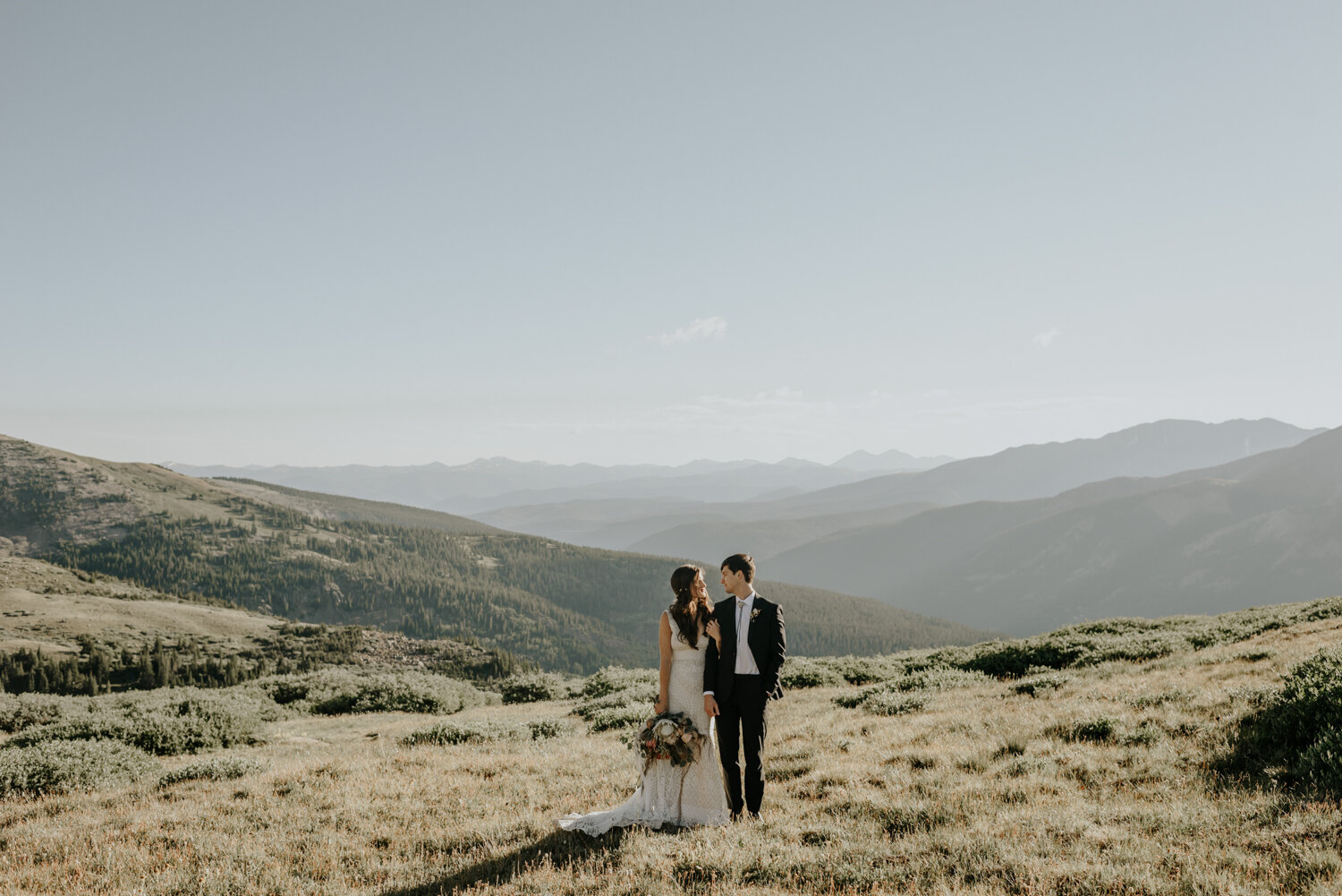 Hoosier Pass Adventurous Elopement Photography