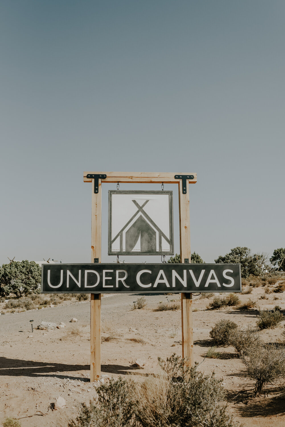Elopement at Under the Canvas in Moab, UT