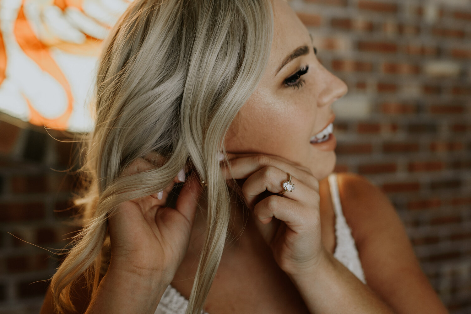 Marfa, Texas Elopement Bride Getting Ready Photos